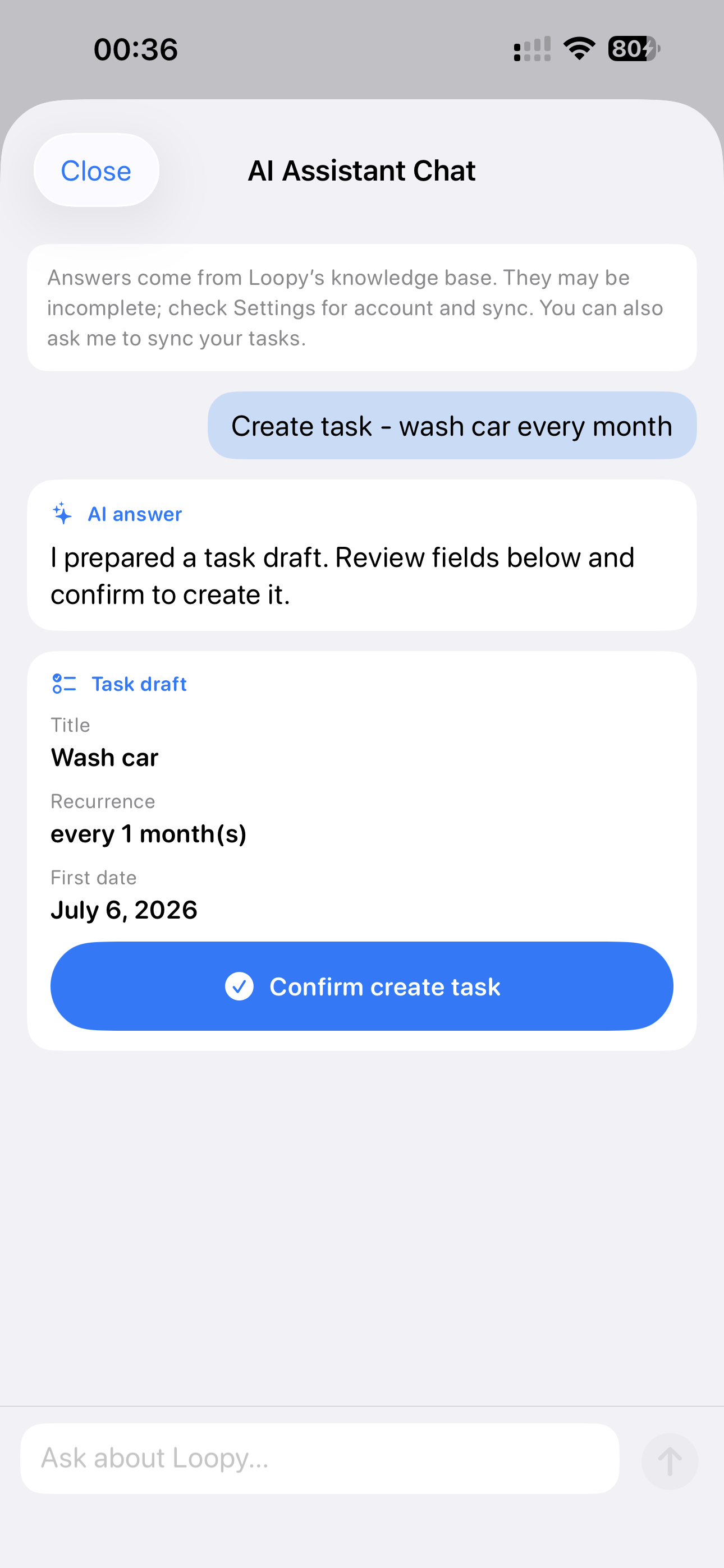 AI assistant